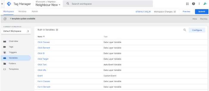 Set Up Google Tag Manager Variables for Google Ads Conversion Tracking