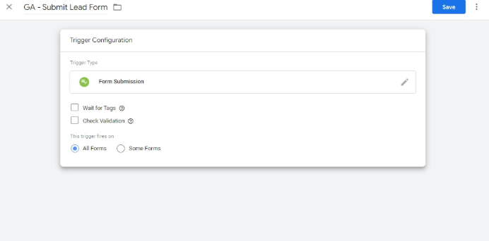 Set Up Google Tag Manager Variables for Google Ads submit lead form Trigger Conversion Tracking