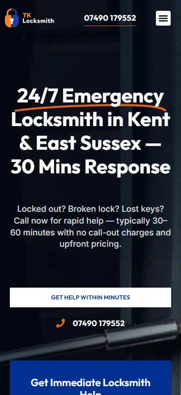 TKLockSmith Landing Page